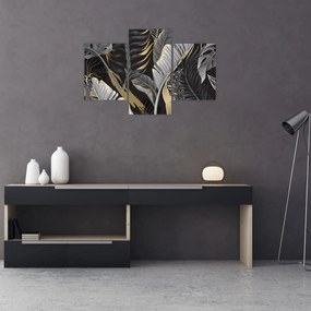 Obraz - Zlatá džungľa (90x60 cm)