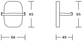 Aqualine, RUMBA dvojháčik, chróm, RB123