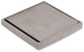 Skladacia taburetka M zamatová, béžová