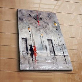 Nástenné hodiny Abstract YYCS-1, 45 x 70 cm