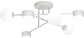 Prisadený luster HOLON 3xG9/8W/230V + 3xGX53/12W sivý