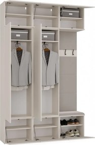 Předsíňová stěna Haga I 150 cm kašmír