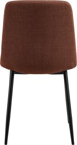 Jedálenská stolička Becca terracotta