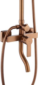 Rea Argus, sprchový set s vaňovou výlevkou, medená matná, REA-P3001