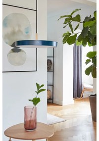 LED závesné svietidlo v petrolejovej farbe s kovovým tienidlom ø 31 cm Asteria Mini – UMAGE