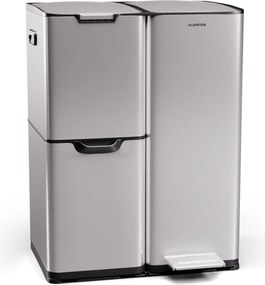 Klarstein Tiyo 3 v 1, kôš na odpadky, 60 litrov, vyberateľný kôš, s mäkkým zatváraním