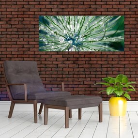 Obraz - Makro snímka kvetu (120x50 cm)