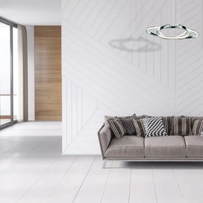 LED Luster na lanku COPERNICUS 1xLED/46W/230V