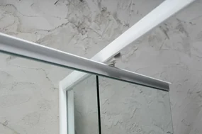 Aqualine Aqualine, AMICO sprchové dvere výklopné 820-1000x1850mm, číre sklo, G80