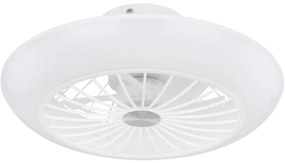 Globo 03632W - LED Stropné svietidlo s ventilátorom LAFEE LED/18W/230V