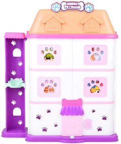 Skladací domček pre zvieratká s figúrkami Jokomisiada ZA5420