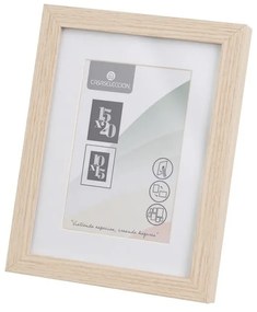 Stojací/na stenu rámček v prírodnej farbe 17,5x22,5 cm Sencillo – Casa Selección