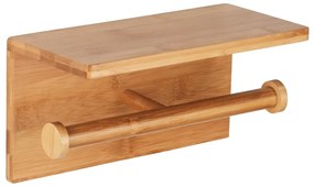 Nástenný bambusový držiak na toaletný papier Duo Bambusa – Wenko