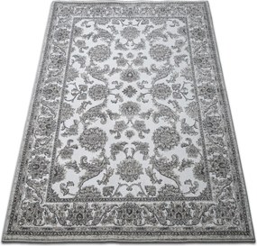 DY Sivý vzorovaný koberec Enigma 01 Rozmer: 80x150 cm