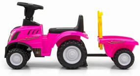 Odrážadlo New Holland T7 traktor ružové