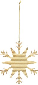 House Doctor Vianočná ozdoba Gold Crystal