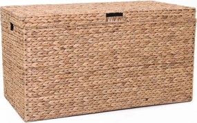 Truhla BIG, šírka 90 cm, vodný hyacint, natur