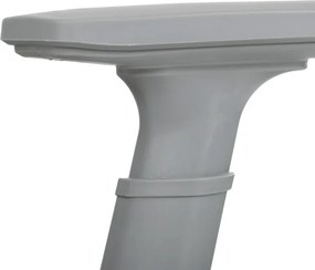 Kancelárska stolička sivá KA-K2081 GREY