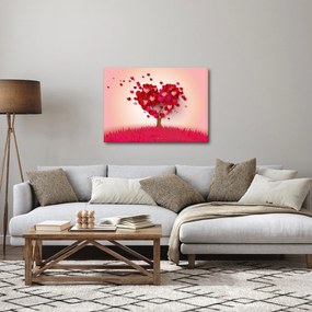 Obraz srdcového stromu (70x50 cm)