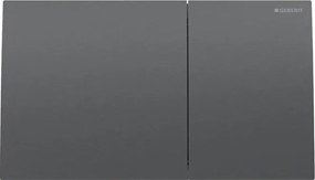 Geberit 115.622.QD.1 - Splachovacie tlačidlo Sigma70 25x14,6 cm čierny chróm