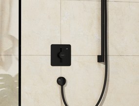 Hansgrohe DuoTurn Q, batéria pod omietku pre 1 spotrebič, čierna matná, HAN-75614670