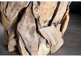 Konferenčný stôl 23208 60x60cm Drevo Teak  - Komfort-nábytok