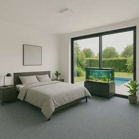 Condor Carpets, AKCIA: 350x280 cm Metrážny koberec Rambo-Bet 73, šíře, šedá, filc, kuchyňa