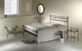 IRON-ART ROMANTIC - romantická kovová posteľ 160 x 200 cm, kov