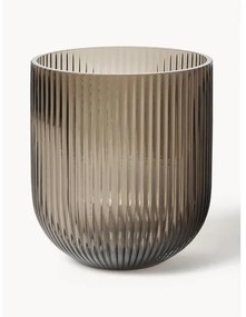 Sklenená váza Simple Stripe, V 18 cm