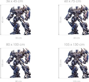 Ultra transformer textilní prelepiteľná nálepka na stenu hárok 36 x 45 cm