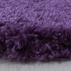Ayyildiz koberce Kusový koberec Fluffy Shaggy 3500 lila - 80x250 cm
