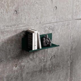 Poličky na stenu JOANNE 400 mm, Modern: fľašková zelená