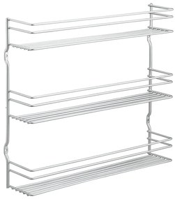 Nástenný oceľový organizér na koreničky – Metaltex