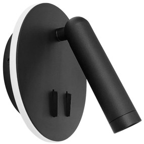 Toolight Toolight, LED nástenné svietidlo 16x14cm, 10W, APP1614-1W, čierna, OSW-06529