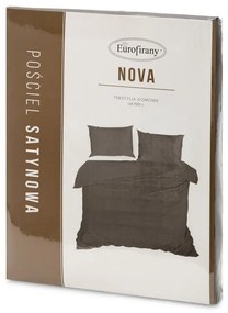 Dekorstudio Posteľné obliečky NOVA3 tmavosivé Rozmer posteľných obliečok: Šírka x Dĺžka: 140x200cm + 1ks 70x90 cm