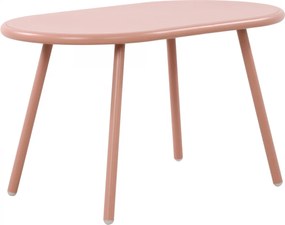Konferenčný stolík Velva - v45 x 80 x 45 cm - Ružová