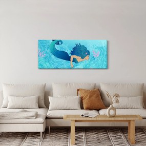 Obraz - Morská panna (120x50 cm)