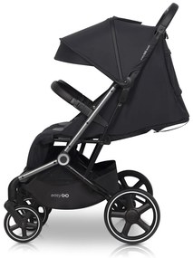 Súrodenecký kočík EasyGo Echo Ebony Black