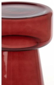 Sklenený okrúhly odkladací stolík ø 30 cm Dakwa – Light &amp; Living