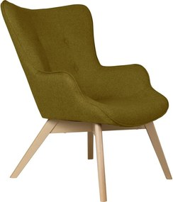 Zelené kreslo Niko – Ropez