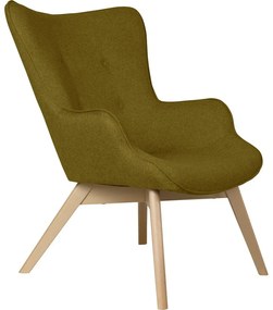 Zelené kreslo Niko – Ropez