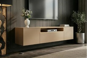 TV-skrinka 47809 Loft 160cm Sivá/Prírodná Dub Dyha - Komfort-nábytok
