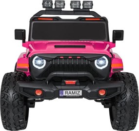 Elektrické autíčko Extreme Sport 4x4 ružové