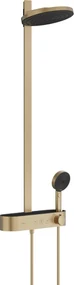 Hansgrohe Pulsify S, Showerpipe 260 2jet EcoSmart s termostatom ShowerTablet Select 400, kartáčovaný bronz, HAN-24241140