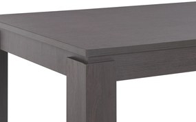 Jedálenský stôl 180 x 90 cm tmavé drevo VITON Beliani