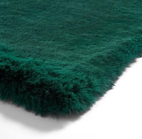 Smaragdovozelený koberec Think Rugs Super Teddy, 120 x 170 cm