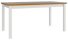 Rozkladací stôl Diesel 90 x 160/200 IV, Morenie: dub artisan L / biela