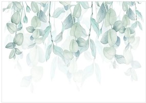 Samolepiaca tapeta jemné listy - Pastel Flora