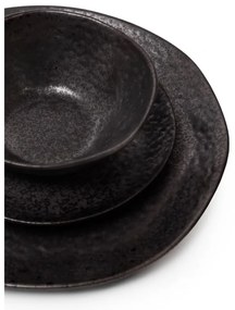 Kameninová jedálenská súprava 18 ks Dark Moon – Bonami Selection