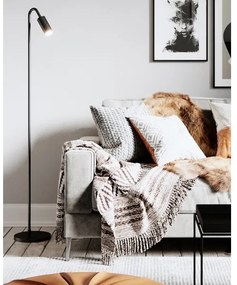 ByRydens 4100950-4002 - Stojová lampa CURVE 1xGU10/7W/230V čierna